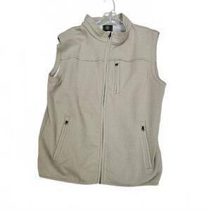 NEW F/X FUSION women's butter soft sueded vest in tan
